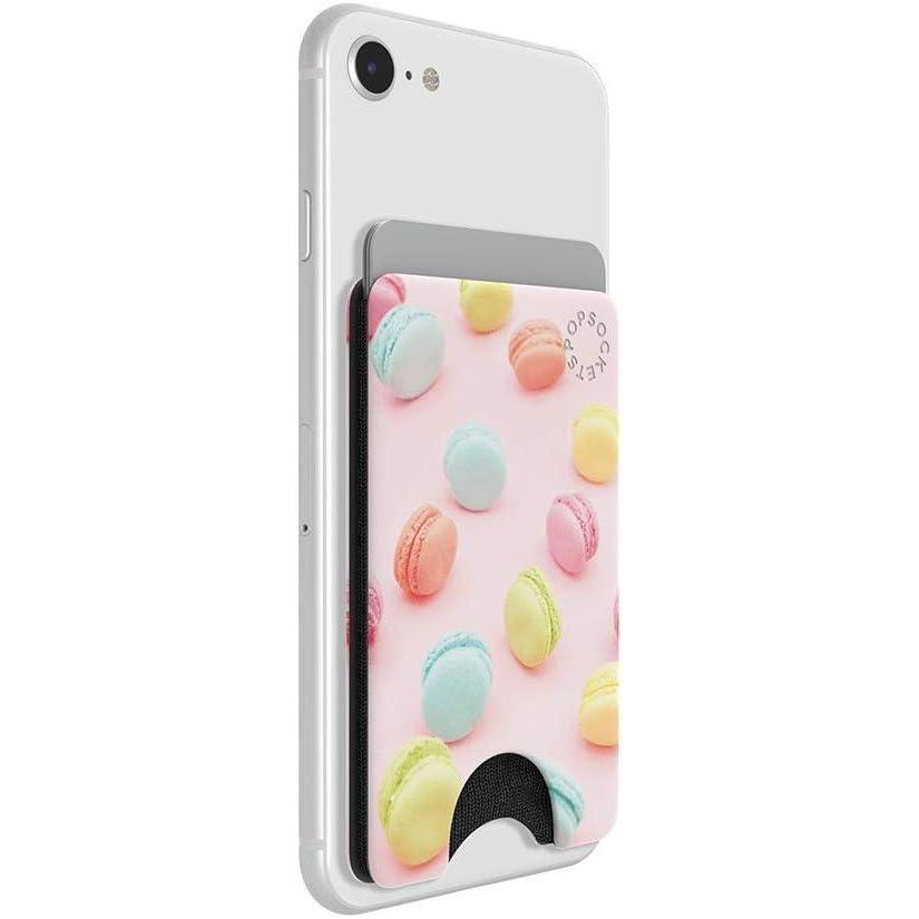 image:imagePopSockets Phone Wallet Phone Card Holder No Grip Wallet  Macaroons