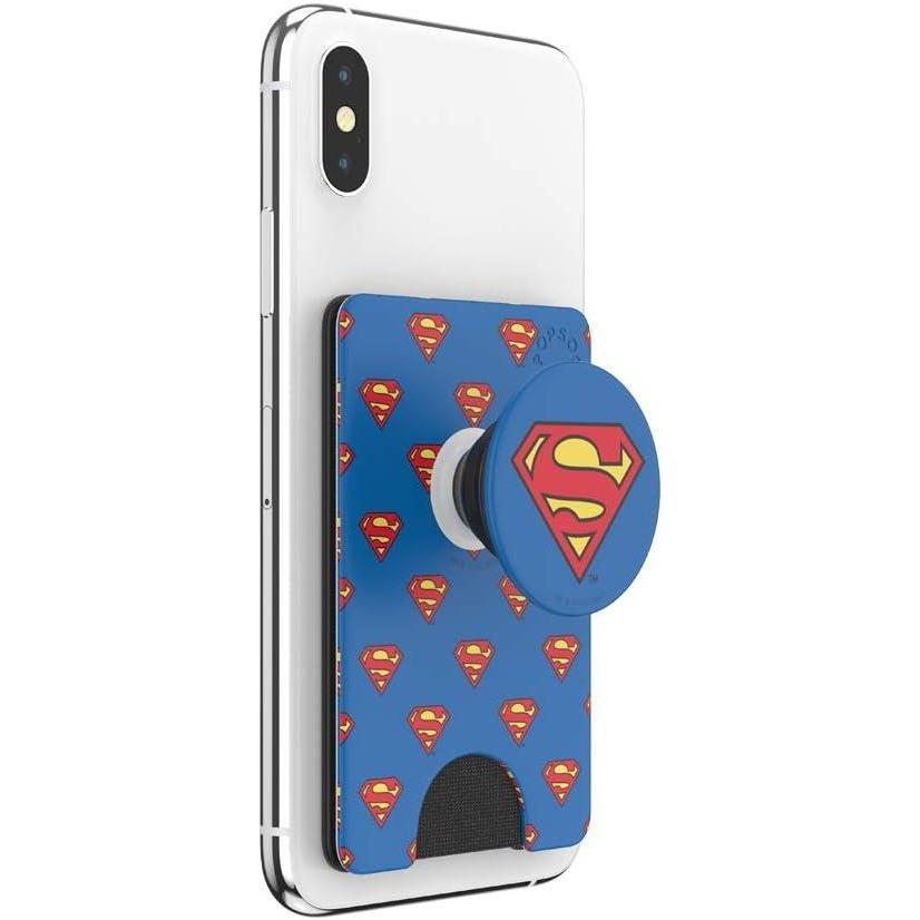 image:imagePopSockets Phone Wallet with Expanding Grip Phone Card Holder DC ComicsSuperman