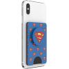 PopSockets Phone Wallet with Expanding Grip, Phone Card Holder, DC Comics(Superman)