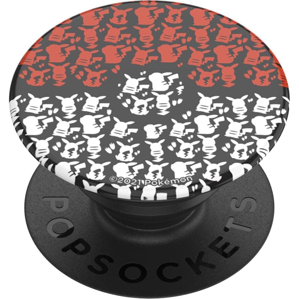 image:imagePopSockets PopGrip for MagSafe Magnetic Phone Grip amp Stand Swappable Top Secure Grip for iPhone MagSafe Cases Kickstand for HandsFree Viewing Wireless Charging Compatible  Ghost GengarPikachu Poke Ball