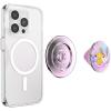 PopSockets PopGrip for MagSafe, Magnetic Phone Grip & Stand, Swappable Top, Secure Grip for iPhone MagSafe Cases, Kickstand for Hands-Free Viewing, Wireless Charging Compatible – Ghost Gengar(Sakura Dreams)