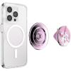 PopSockets PopGrip for MagSafe, Magnetic Phone Grip & Stand, Swappable Top, Secure Grip for iPhone MagSafe Cases, Kickstand for Hands-Free Viewing, Wireless Charging Compatible – Ghost Gengar(Sylveon Wink)