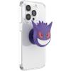 PopSockets PopGrip for MagSafe, Magnetic Phone Grip & Stand, Swappable Top, Secure Grip for iPhone MagSafe Cases, Kickstand for Hands-Free Viewing, Wireless Charging Compatible – Ghost Gengar(Gengar Face)