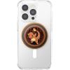 PopSockets PopGrip for MagSafe, Magnetic Phone Grip & Stand, Swappable Top, Secure Grip for iPhone MagSafe Cases, Kickstand for Hands-Free Viewing, Wireless Charging Compatible – Ghost Gengar(Charmander)