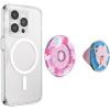 PopSockets PopGrip for MagSafe, Magnetic Phone Grip & Stand, Swappable Top, Secure Grip for iPhone MagSafe Cases, Kickstand for Hands-Free Viewing, Wireless Charging Compatible – Ghost Gengar(Jigglypuff Voice)