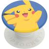 PopSockets PopGrip for MagSafe, Magnetic Phone Grip & Stand, Swappable Top, Secure Grip for iPhone MagSafe Cases, Kickstand for Hands-Free Viewing, Wireless Charging Compatible – Ghost Gengar(Pikachu Knocked)
