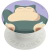 PopSockets PopGrip for MagSafe, Magnetic Phone Grip & Stand, Swappable Top, Secure Grip for iPhone MagSafe Cases, Kickstand for Hands-Free Viewing, Wireless Charging Compatible – Ghost Gengar(Snorlax Knocked)