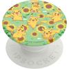 PopSockets PopGrip for MagSafe, Magnetic Phone Grip & Stand, Swappable Top, Secure Grip for iPhone MagSafe Cases, Kickstand for Hands-Free Viewing, Wireless Charging Compatible – Ghost Gengar(Pikachu Pattern)