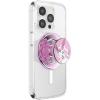 PopSockets PopGrip for MagSafe, Magnetic Phone Grip & Stand, Swappable Top, Secure Grip for iPhone MagSafe Cases, Kickstand for Hands-Free Viewing, Wireless Charging Compatible – Ghost Gengar(Sylveon Wink)