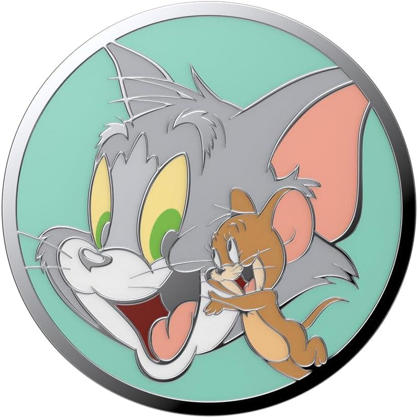 image:imagePopSockets Phone Grip with Expanding Kickstand Adhesive Grip PopOut Tom and Jerry NibblesTom Jerry