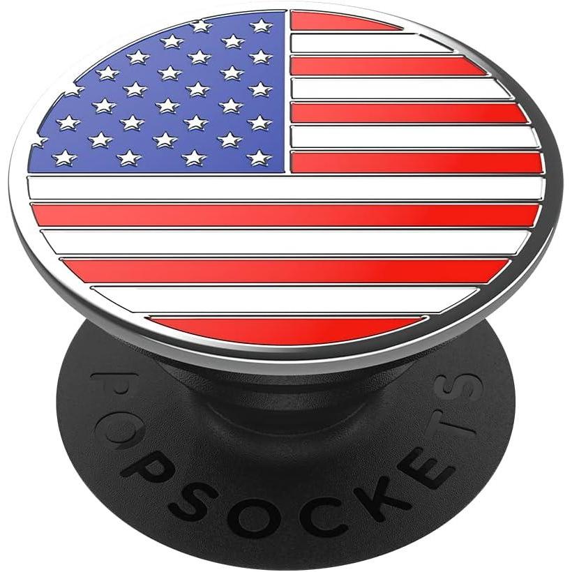 image:imagePopSockets Phone Grip with Expanding Kickstand Adhesive Grip  Enamel Old GloryOld Glory