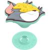 PopSockets: ​​​​Phone Grip with Expanding Kickstand, Adhesive Grip, PopOut, Tom and Jerry – Nibbles(Cheese’d Tom)