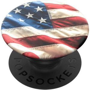 ​​​​PopSockets Phone Grip with Expanding Kickstand, Adhesive Grip – Enamel Old Glory(Oh Say)