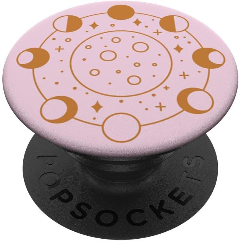image:imagePopSockets Celestial Phone Grip Golden Moon Cycle PopSockets Adhesive PopGripAdhesive PopGrip