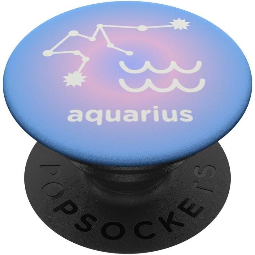 image:imagePopSockets Zodiac Phone Grip  Aquarius Constellation PopSockets Adhesive PopGripAdhesive PopGrip