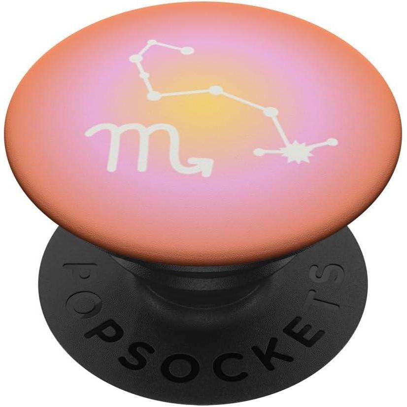 image:imagePopSockets Zodiac Phone Grip Scorpio Star Sign PopSockets Adhesive PopGripAdhesive PopGrip