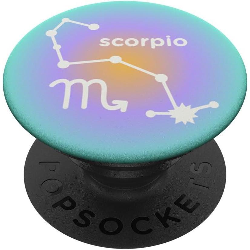 image:imagePopSockets Zodiac Phone Grip Scorpio Zodiac Sign PopSockets Adhesive PopGripAdhesive PopGrip