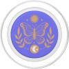 PopSockets Celestial Phone Grip – Twilight Butterfly PopSockets Adhesive PopGrip(Magnetic PopGrip)