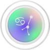 PopSockets Zodiac Phone Grip – Cancer Star Sign PopSockets Adhesive PopGrip(Magnetic PopGrip)