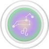 PopSockets Zodiac Phone Grip – Leo Star Sign PopSockets Adhesive PopGrip(Magnetic PopGrip)