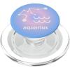 PopSockets Zodiac Phone Grip – Aquarius Constellation PopSockets Adhesive PopGrip(Magnetic PopGrip)