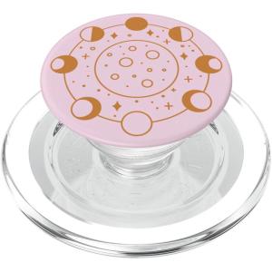 PopSockets Celestial Phone Grip – Golden Moon Cycle PopSockets Adhesive PopGrip(Magnetic PopGrip)