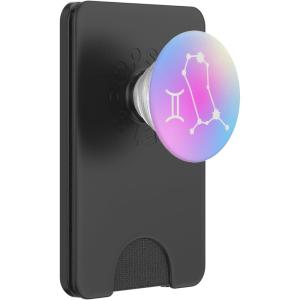 PopSockets Zodiac Phone Grip – Gemini Star Sign PopSockets Adhesive PopGrip(Magnetic PopWallet)
