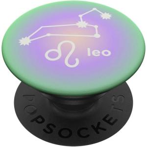 PopSockets Zodiac Phone Grip – Leo Zodiac Sign PopSockets Adhesive PopGrip(Adhesive PopGrip)