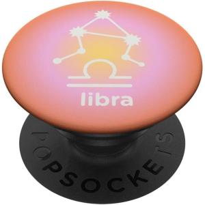 PopSockets Zodiac Phone Grip – Libra Constellation PopSockets Adhesive PopGrip(Adhesive PopGrip)