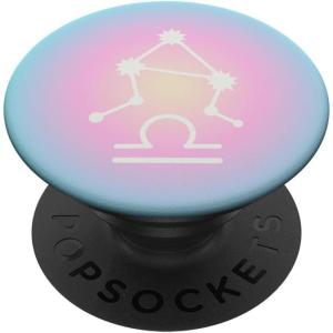 PopSockets Zodiac Phone Grip – Libra Star Sign PopSockets Adhesive PopGrip(Adhesive PopGrip)