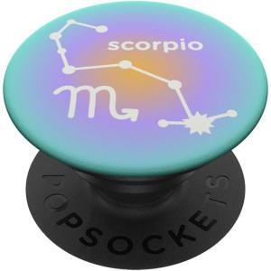 PopSockets Zodiac Phone Grip – Scorpio Zodiac Sign PopSockets Adhesive PopGrip(Adhesive PopGrip)