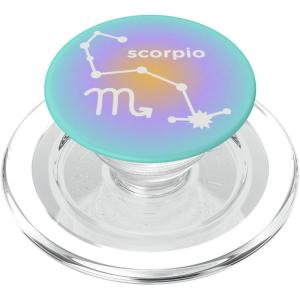 PopSockets Zodiac Phone Grip – Scorpio Zodiac Sign PopSockets Adhesive PopGrip(Magnetic PopGrip)