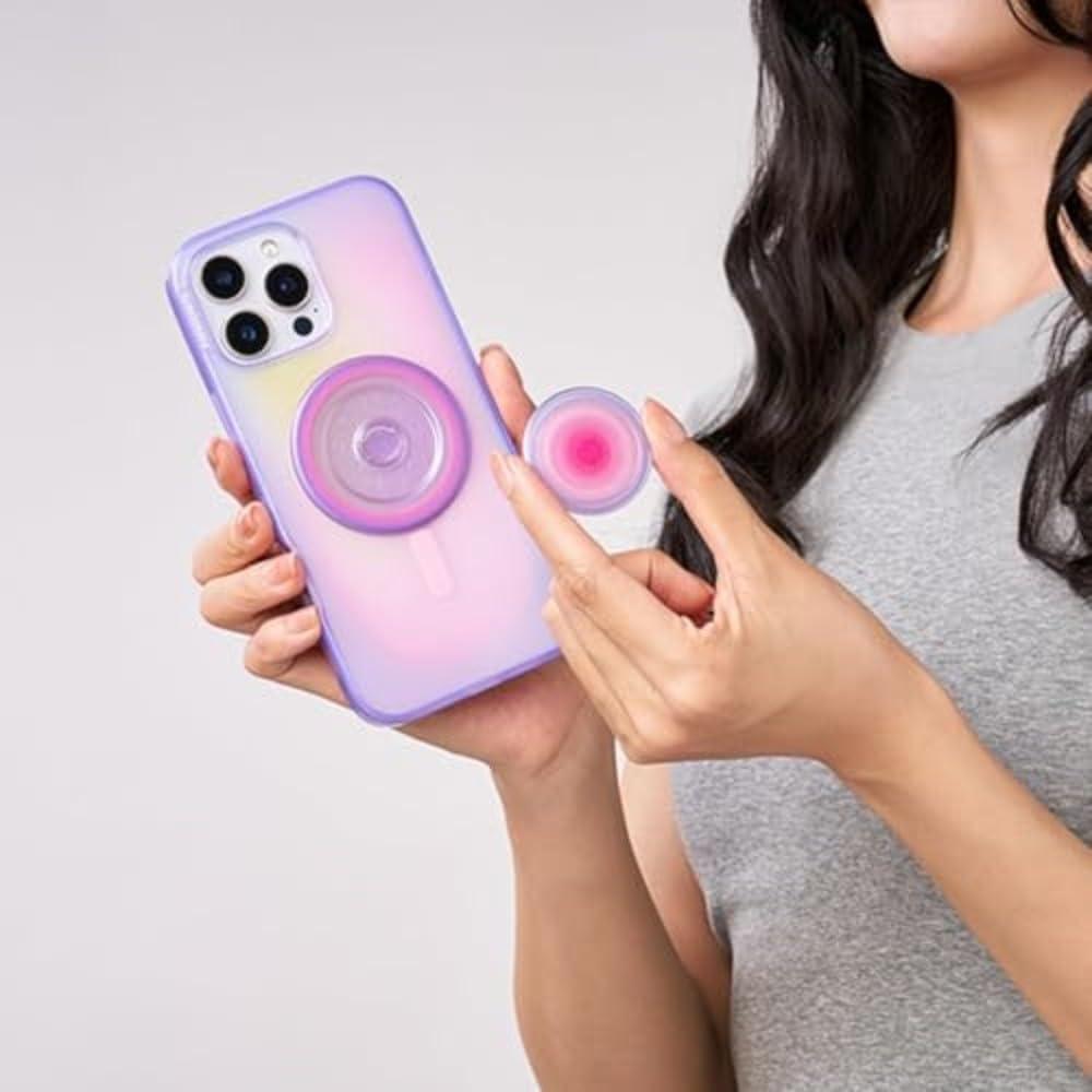 image:imagePopSockets Adhesive Phone Grip Holder Phone Stand Lavender FlowAura