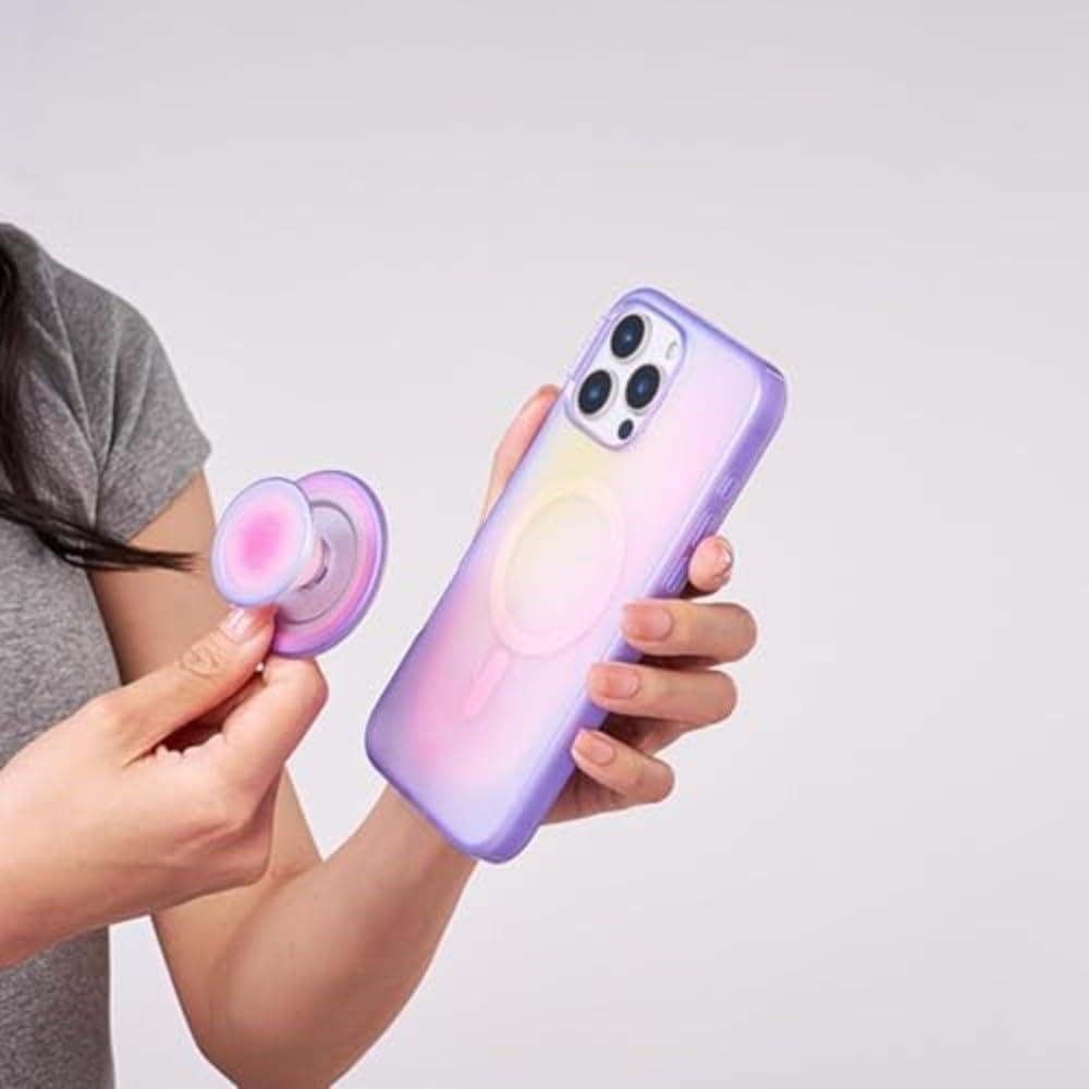 image:imagePopSockets Adhesive Phone Grip Holder Phone Stand Lavender FlowAura