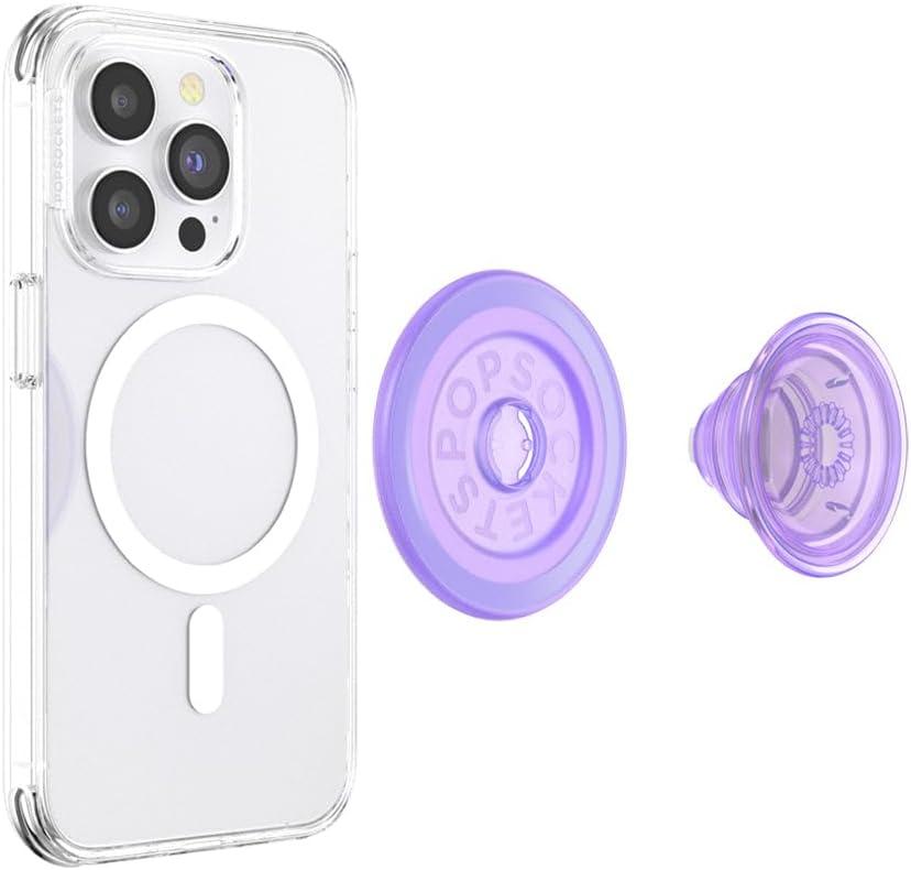 image:imagePopSockets Adhesive Phone Grip Holder Phone Stand Lavender FlowLavender