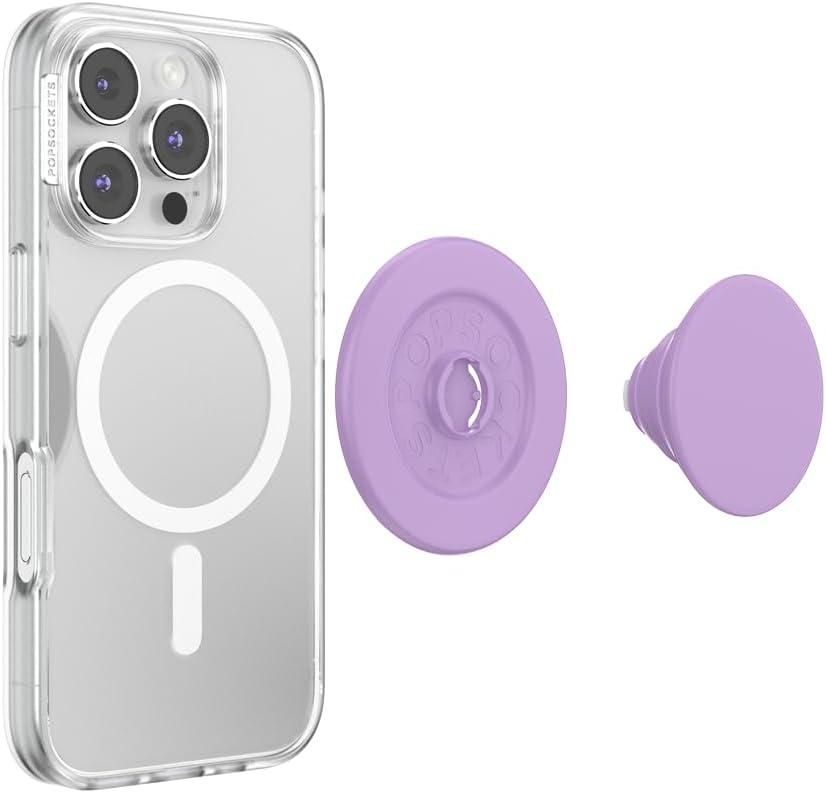 image:imagePopSockets Adhesive Phone Grip Holder Phone Stand Lavender FlowWisteria