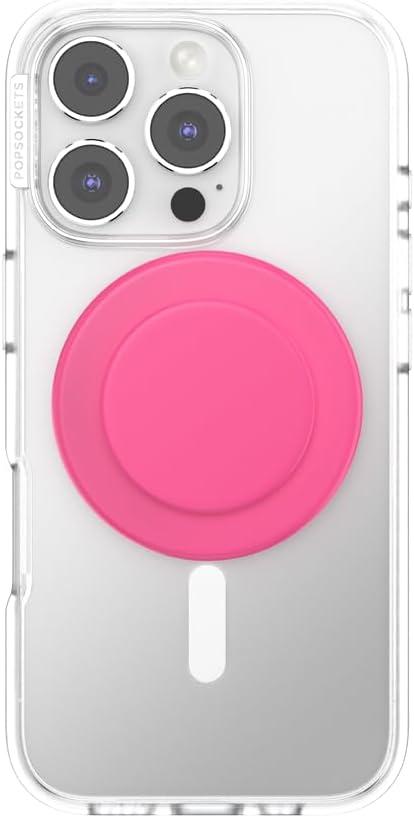image:imagePopSockets Adhesive Phone Grip Holder Phone Stand Rainbow Inlay SwirlNeon Pink