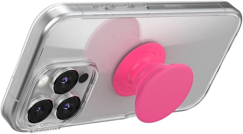 image:imagePopSockets Adhesive Phone Grip Holder Phone Stand Rainbow Inlay SwirlNeon Pink