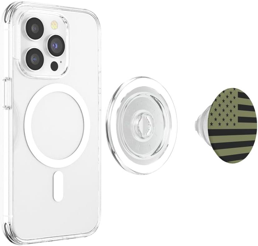 image:imagePopSockets Phone Grip Olive Americana PopSockets Adhesive PopGripMagnetic PopGrip