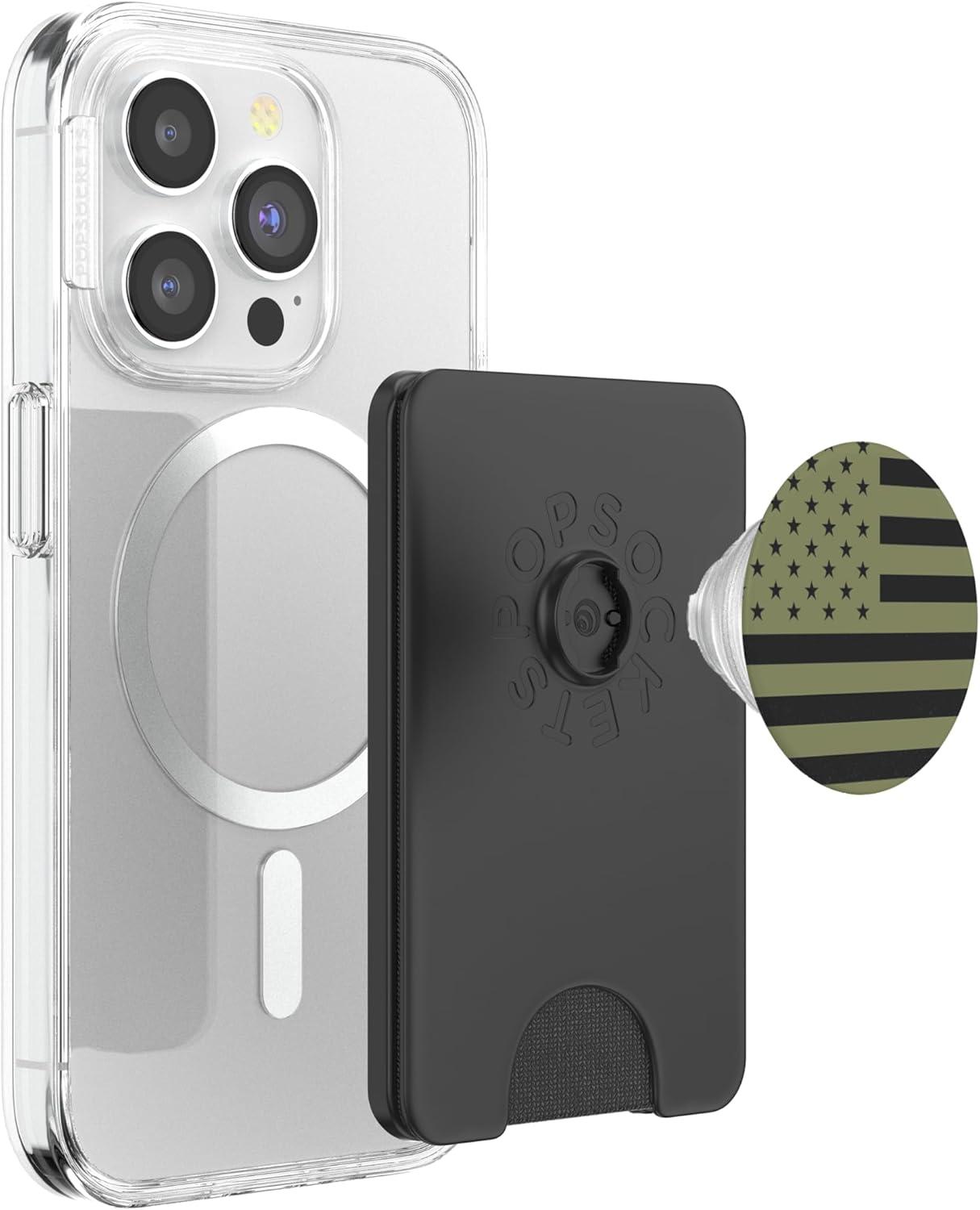 image:imagePopSockets Phone Grip Olive Americana PopSockets Adhesive PopGripMagnetic PopWallet