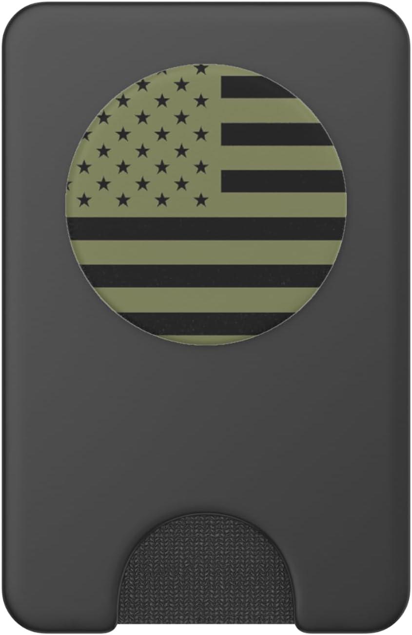 image:imagePopSockets Phone Grip Olive Americana PopSockets Adhesive PopGripMagnetic PopWallet