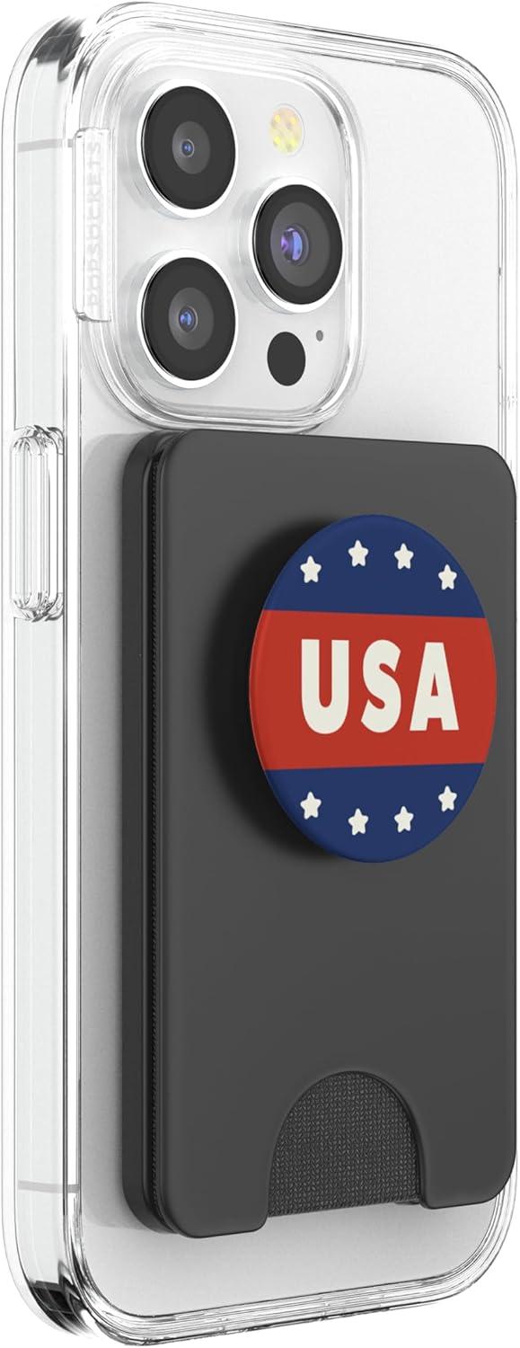 image:imagePopSockets Phone Grip USA Badge PopSockets Adhesive PopGripMagnetic PopWallet
