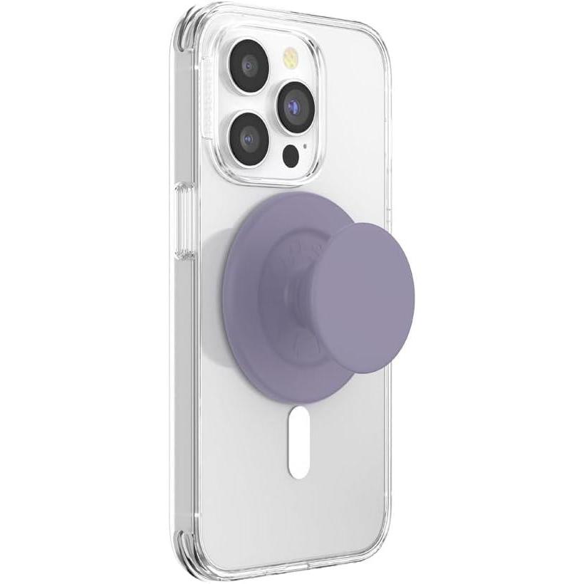 image:imagePopSockets Adhesive Phone Grip Holder Phone Stand Lavender FlowSoft Touch Dusk