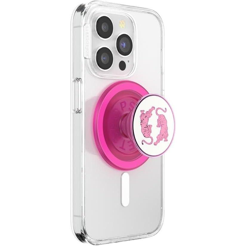 image:imagePopSockets Adhesive Phone Grip Holder Phone Stand Rainbow Inlay SwirlLe Tigre Boca