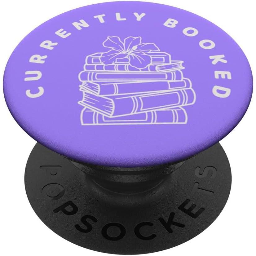 image:imagePopSockets Bookish Phone Grip amp Stand Currently Booked PopSockets Adhesive PopGripAdhesive PopGrip