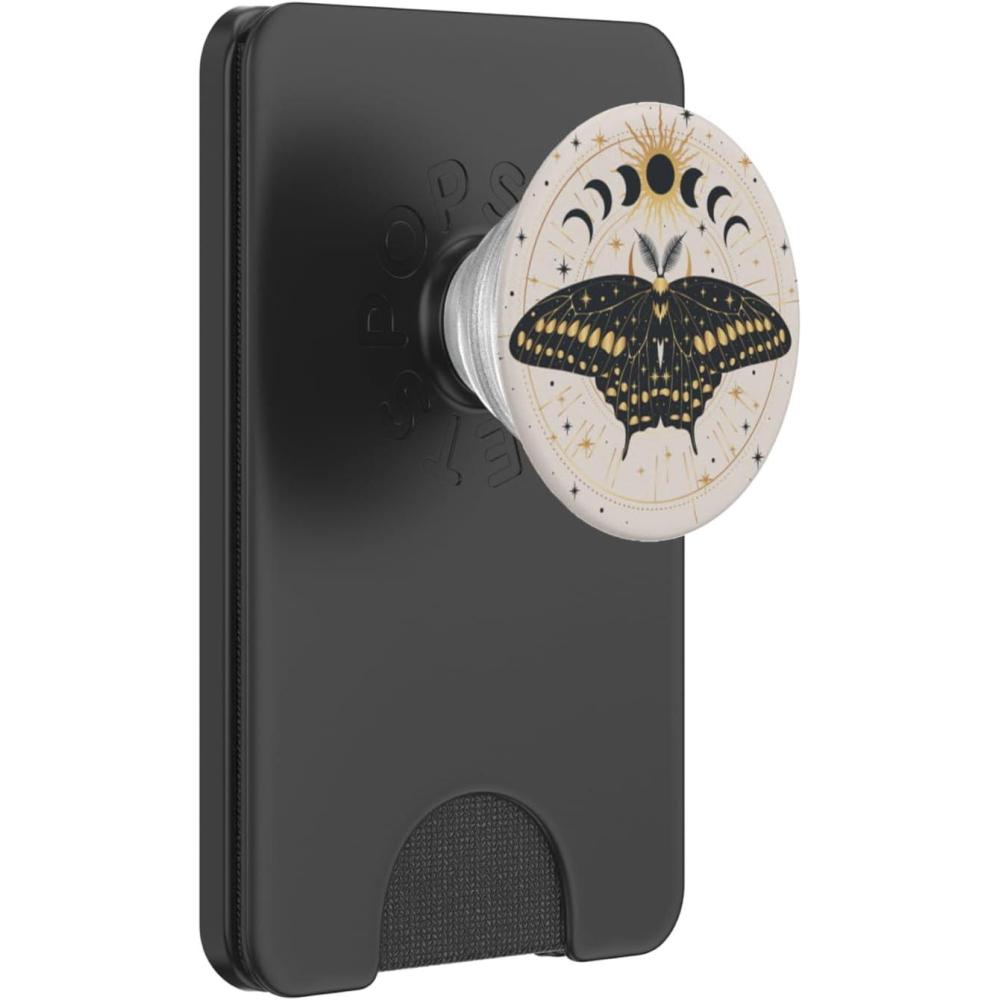 image:imagePopSockets Celestial Phone Grip  Lunar Moth PopSockets Adhesive PopGripMagnetic PopWallet