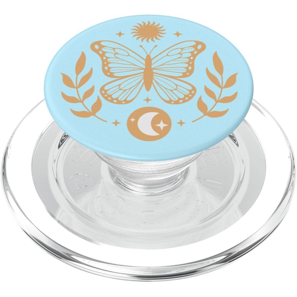 image:imagePopSockets Celestial Phone Grip Sun amp Moon Butterfly PopSockets Adhesive PopGripMagnetic PopGrip