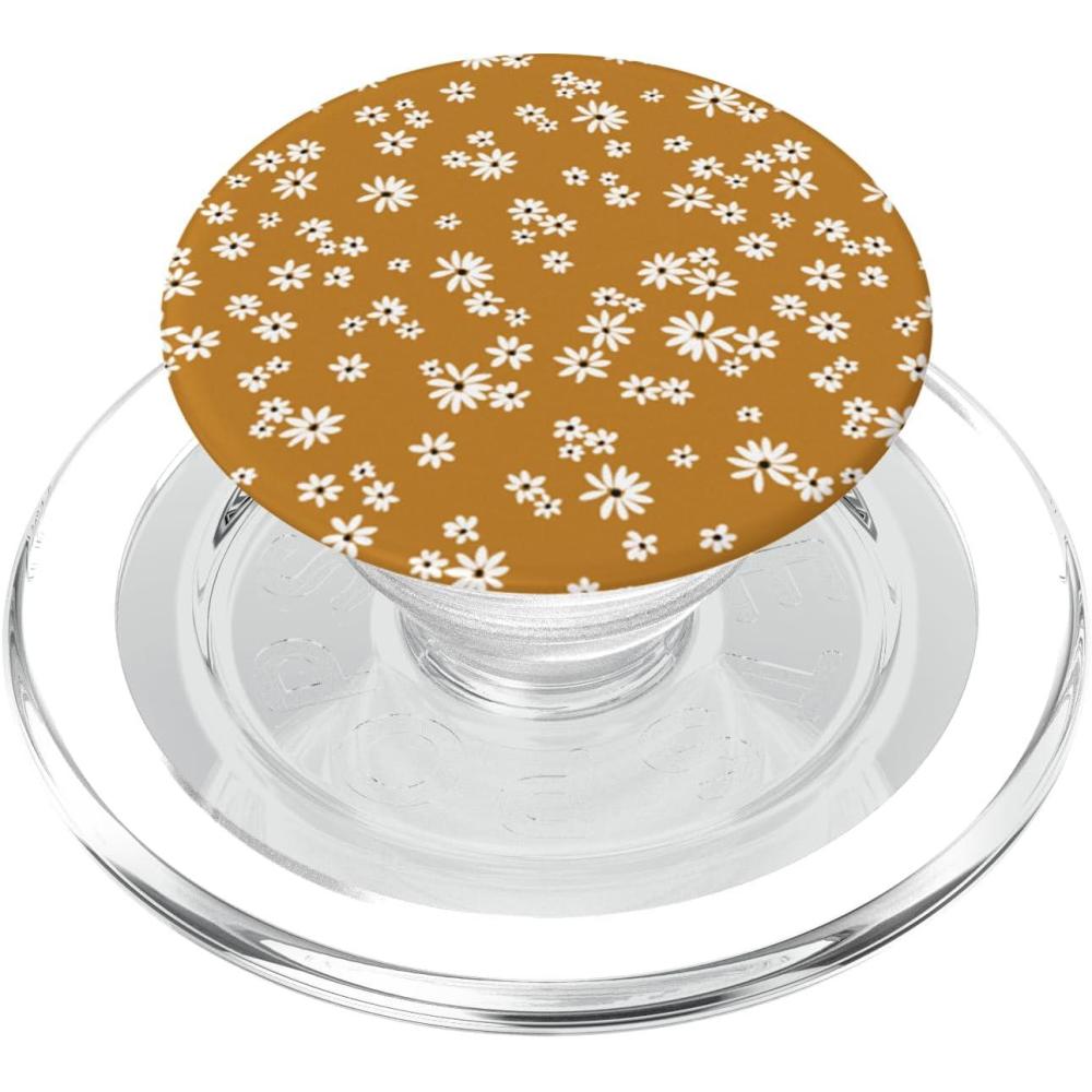 image:imagePopSockets Floral Phone Grip amp Stand  Golden Daisy PopSockets Adhesive PopGripMagnetic PopGrip