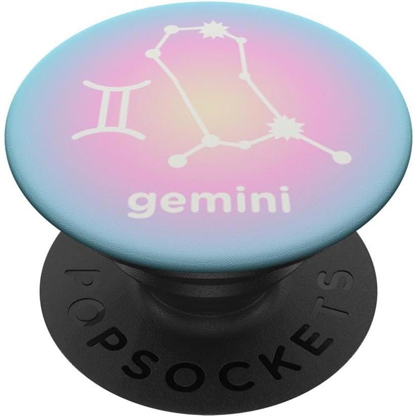 image:imagePopSockets Zodiac Phone Grip Gemini Zodiac Sign PopSockets Adhesive PopGripAdhesive PopGrip