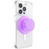 PopSockets Adhesive Phone Grip, Holder, Phone Stand – Lavender Flow(Pink Clear)